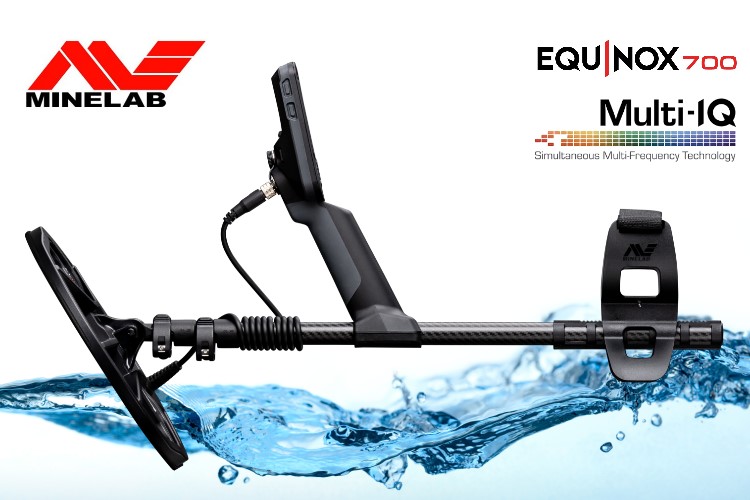 Metalldetektor Minelab Equinox 700 mit Funkkopfhörer