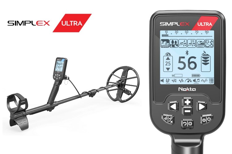 Nokta Simplex ULTRA Metalldetektor & Grabehacke als Gratiszugabe